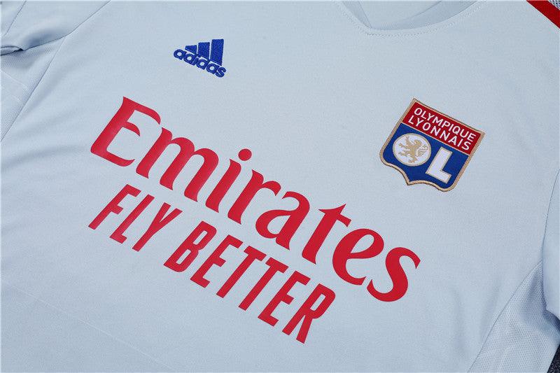 Kit Camisa e Short Olympique Lyonnais 22/23 - DA Sports Oficial