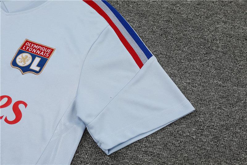 Kit Camisa e Short Olympique Lyonnais 22/23 - DA Sports Oficial