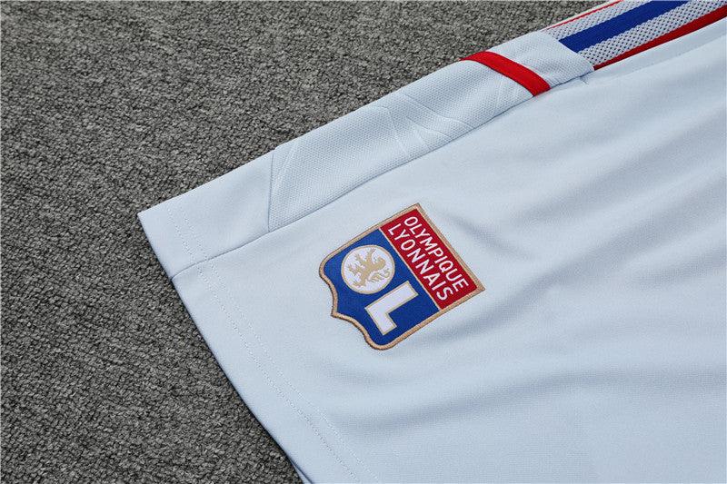 Kit Camisa e Short Olympique Lyonnais 22/23 - DA Sports Oficial