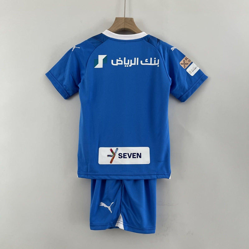 Kit Infantil Al Hilal 23/24 Puma - Azul - DA Sports Oficial