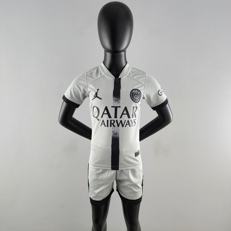 Kit Infantil PSG 22/23 Nike Jordan - Branco - DA Sports Oficial