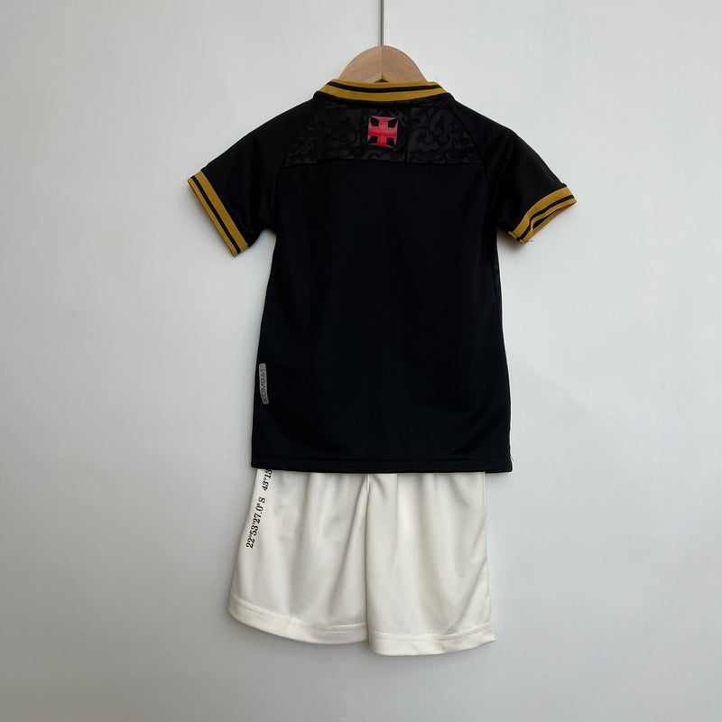 Kit Infantil Vasco III 22/23 Adidas - Preto - DA Sports Oficial