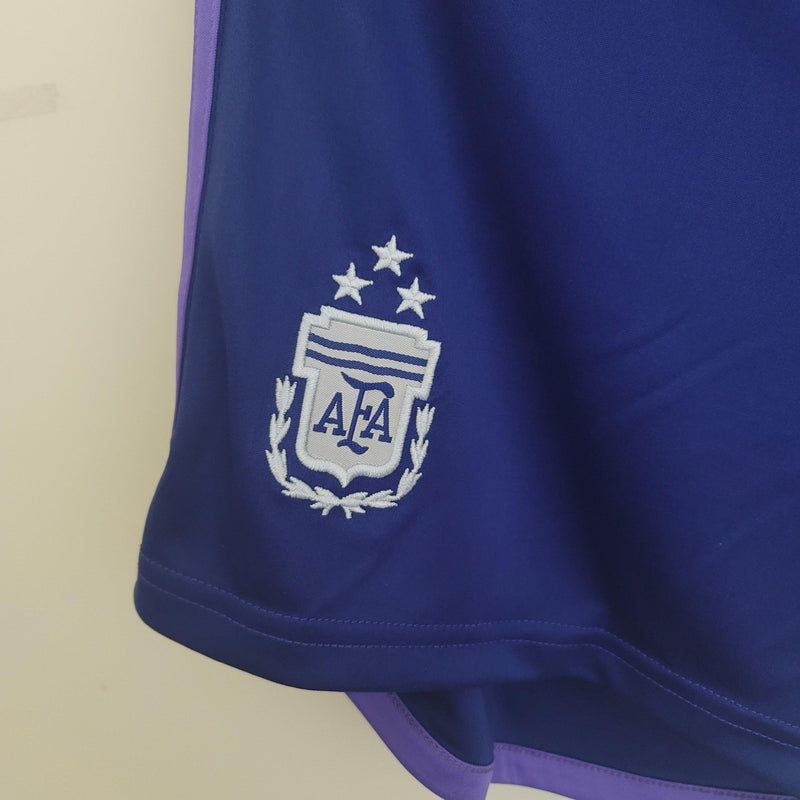 Short Argentina II 2022/232 Adidas - Roxo - DA Sports Oficial